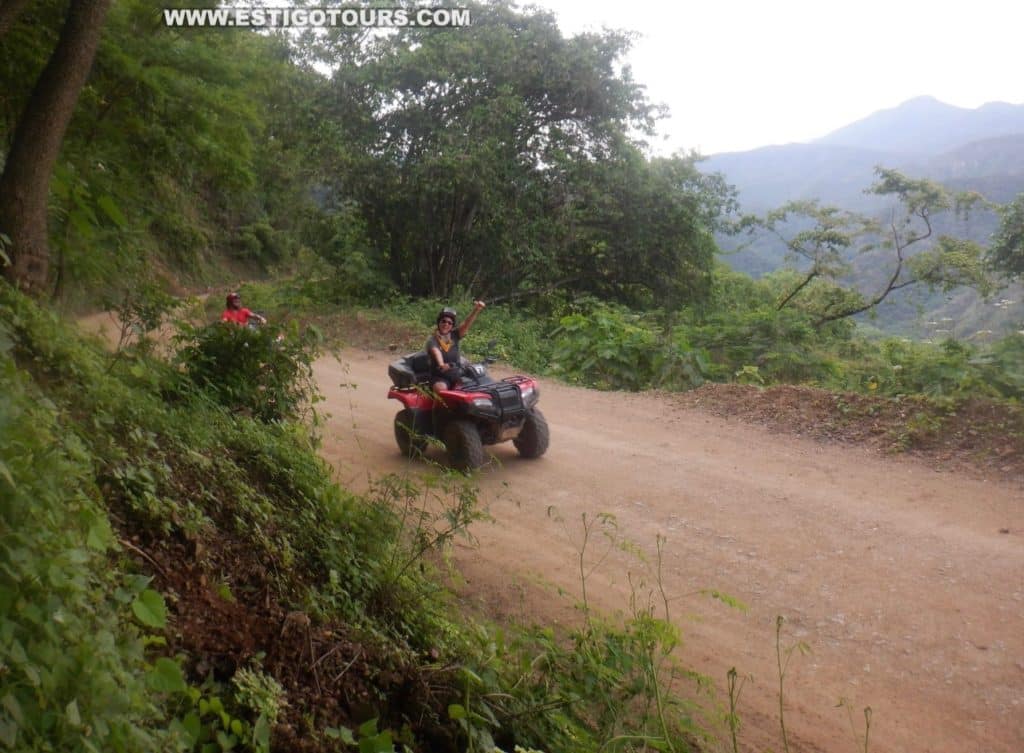 Puerto Vallarta, Mexico Itinerary ATV Puerto Vallarta, Mexico Itinerary girl on ATV