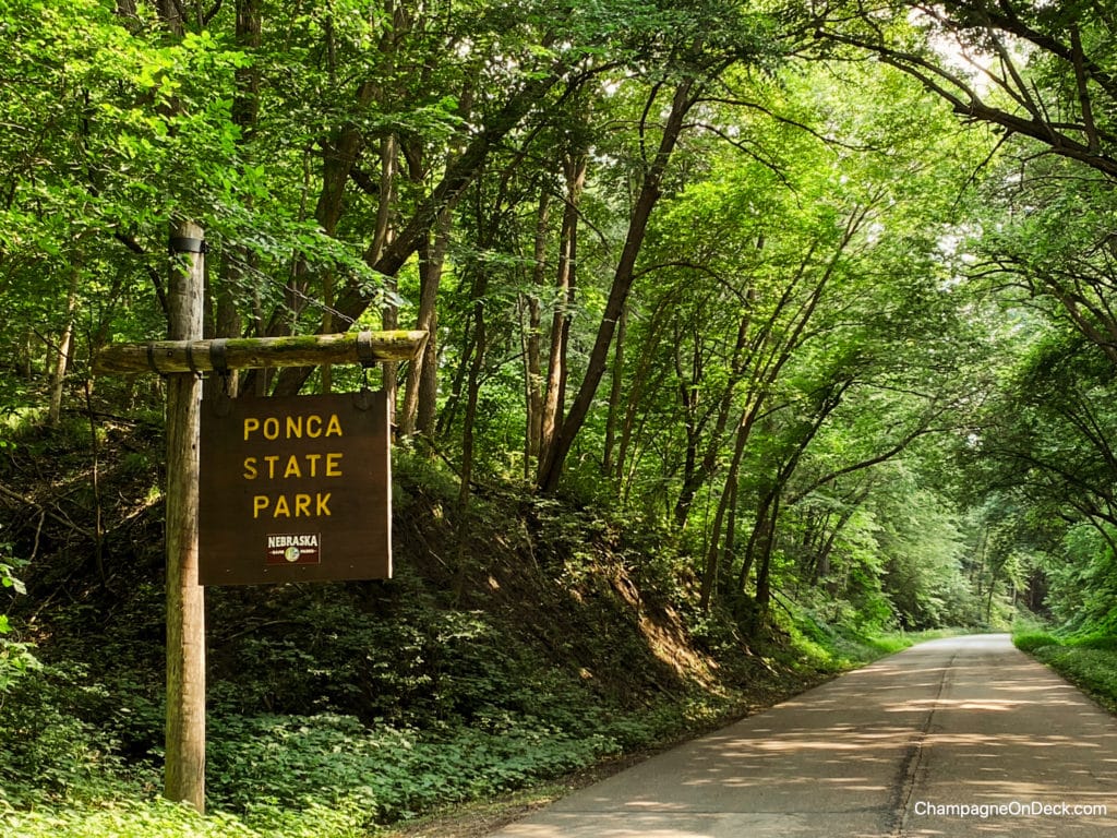 Ponca State Park Entrance Ponca State Park Entrance Sign