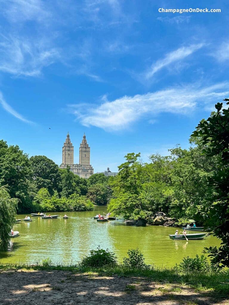 Central Park Photography Spots Lake with row boats