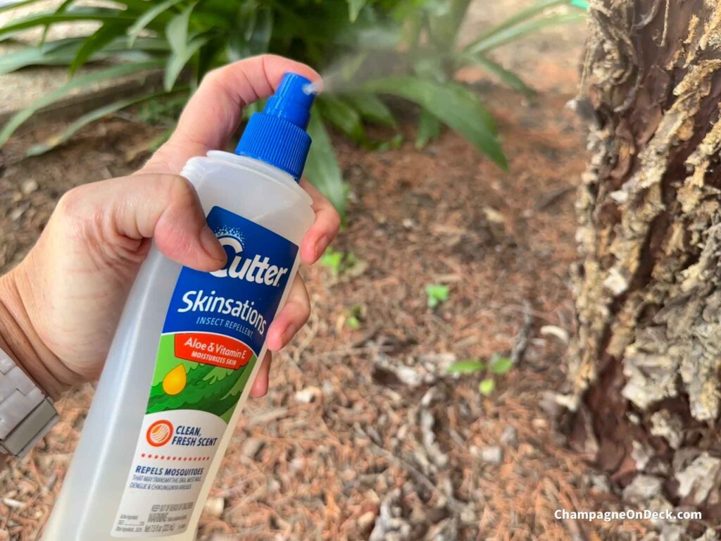 Best Mosquito Repellant for camping hand spraying Cutter Skinsations